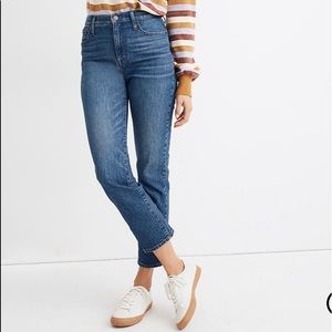 Madewell Classic straight leg denim